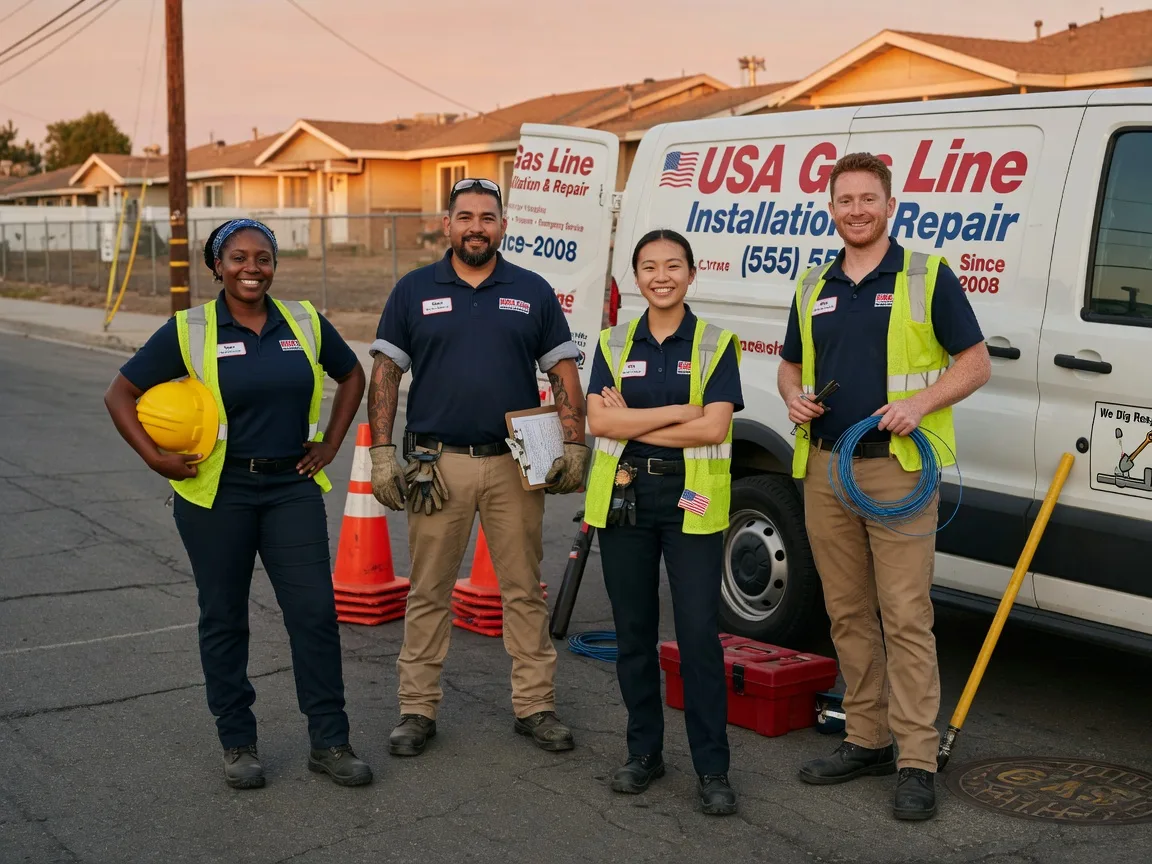 Gas Line Installation company in Driver, AR